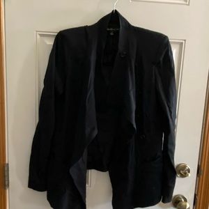 Elizabeth & James Drape front blazer